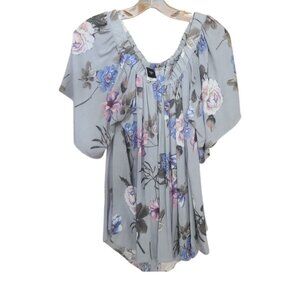 Woman's Bohemian Style Peasant Blouse Large